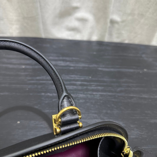 Balenciaga  Bolero Bowling Bag Black Calfksin
