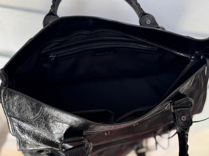 Balenciaga Le City Bag Black Lambskin