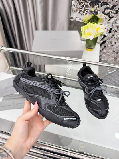 Balenciaga Monday Sneakers Black Mesh TPU 714950